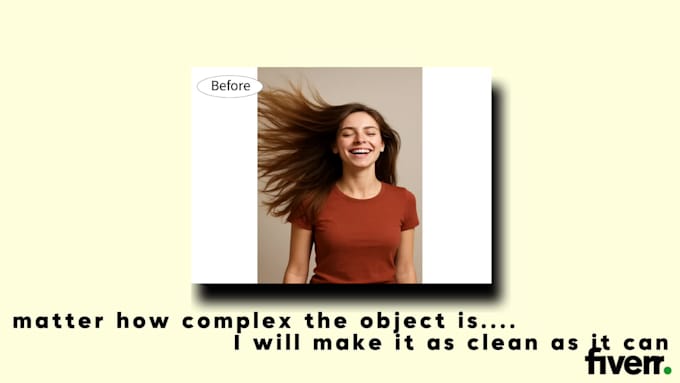 do background removal,photo cutout, and product image editing professionally