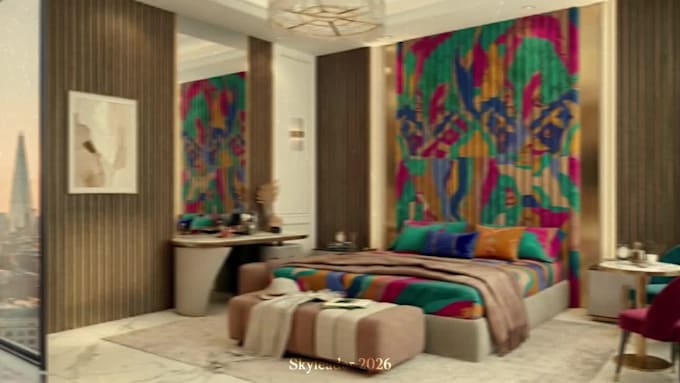 design 2d plans into 3d, architectural design