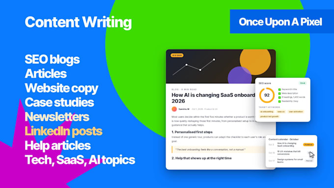 write engaging content for your website, saas, or business