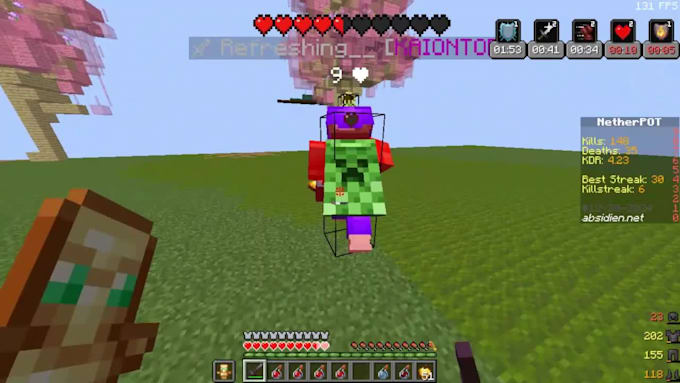 coach you in minecraft netherite lt3 with personal tricks