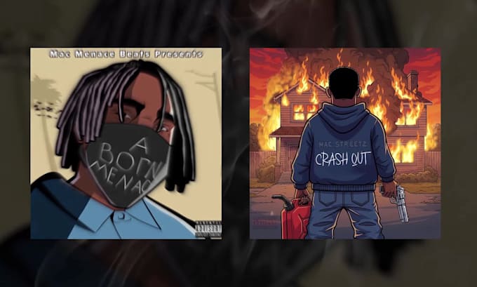 do amazing album cover animation or cover motion graphics