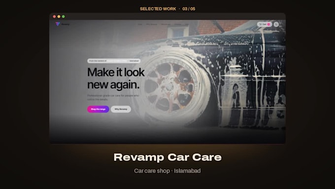 do modern web design for your business website