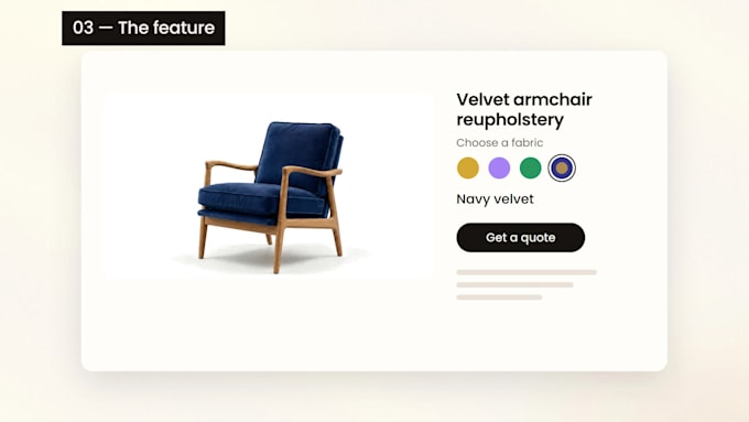 redesign one section of your website in 48 hours