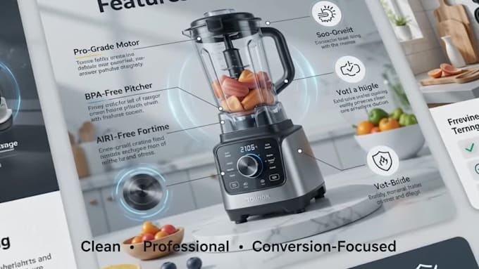 design professional amazon listing image
