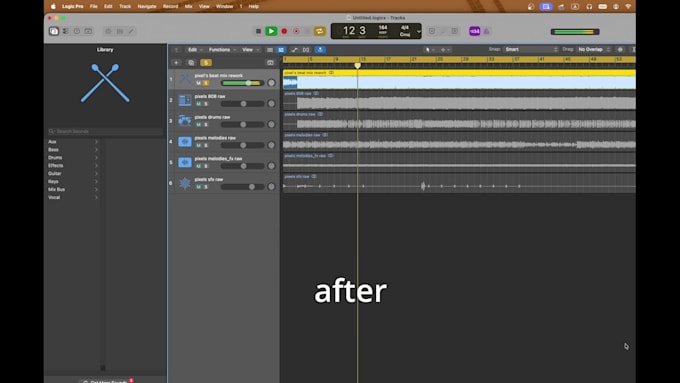 clean up, edit, mix and master your song