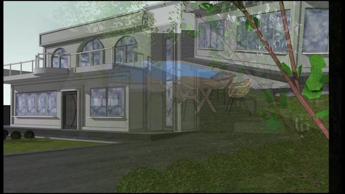 create 3d interior and exterior plans