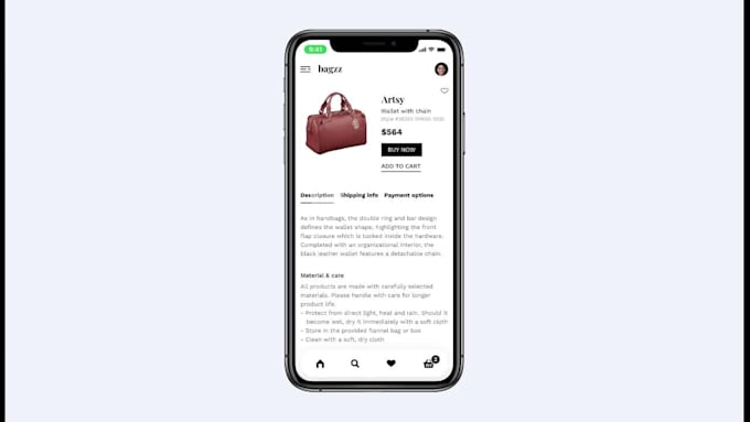 design mobile UX UI mockups