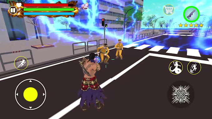 do a open world mobile game