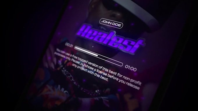 create a vertical music visualizer for reels, tiktok and shorts