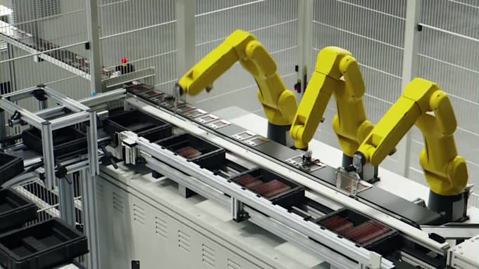 create 3d industrial animation 3d stamping machine animation 3d explainer video