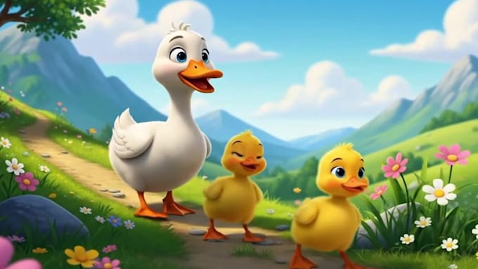 create awesome ai 3d animation video