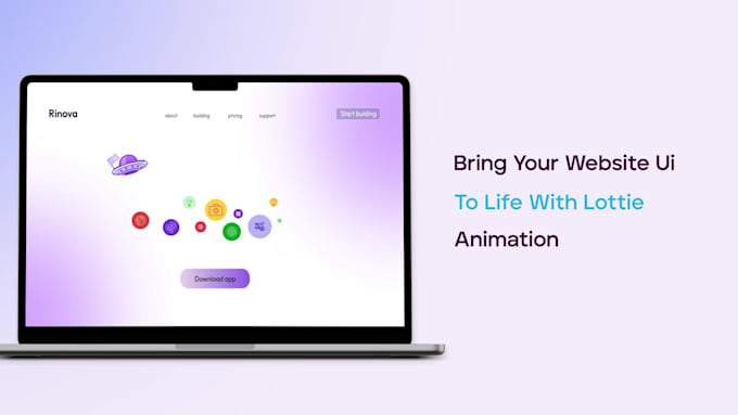 create custom lottie animation for your website