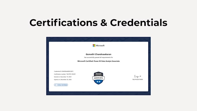 train you in powerbi and excel as a microsoft certified data analyst