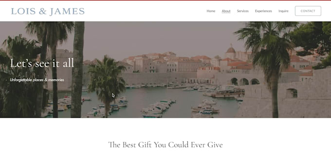 do a custom squarespace website design