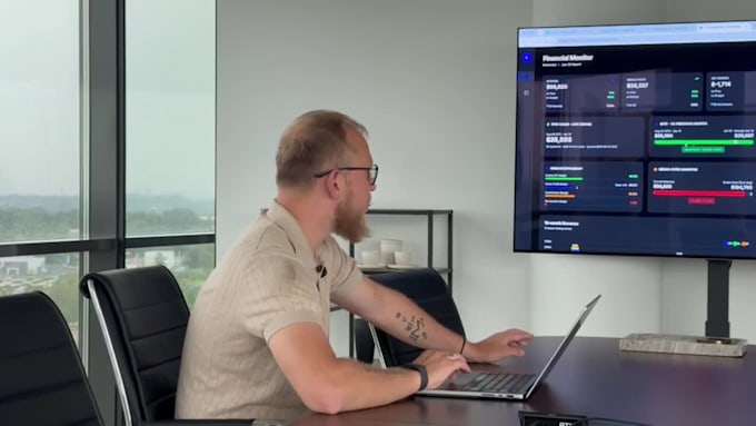build a financial dashboard and management reporting for your team