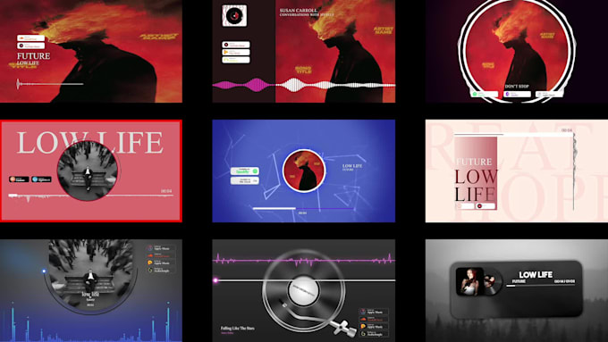 do modern audio spectrum music visualizer