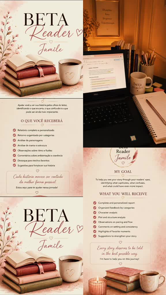 be your expert beta reader for romance