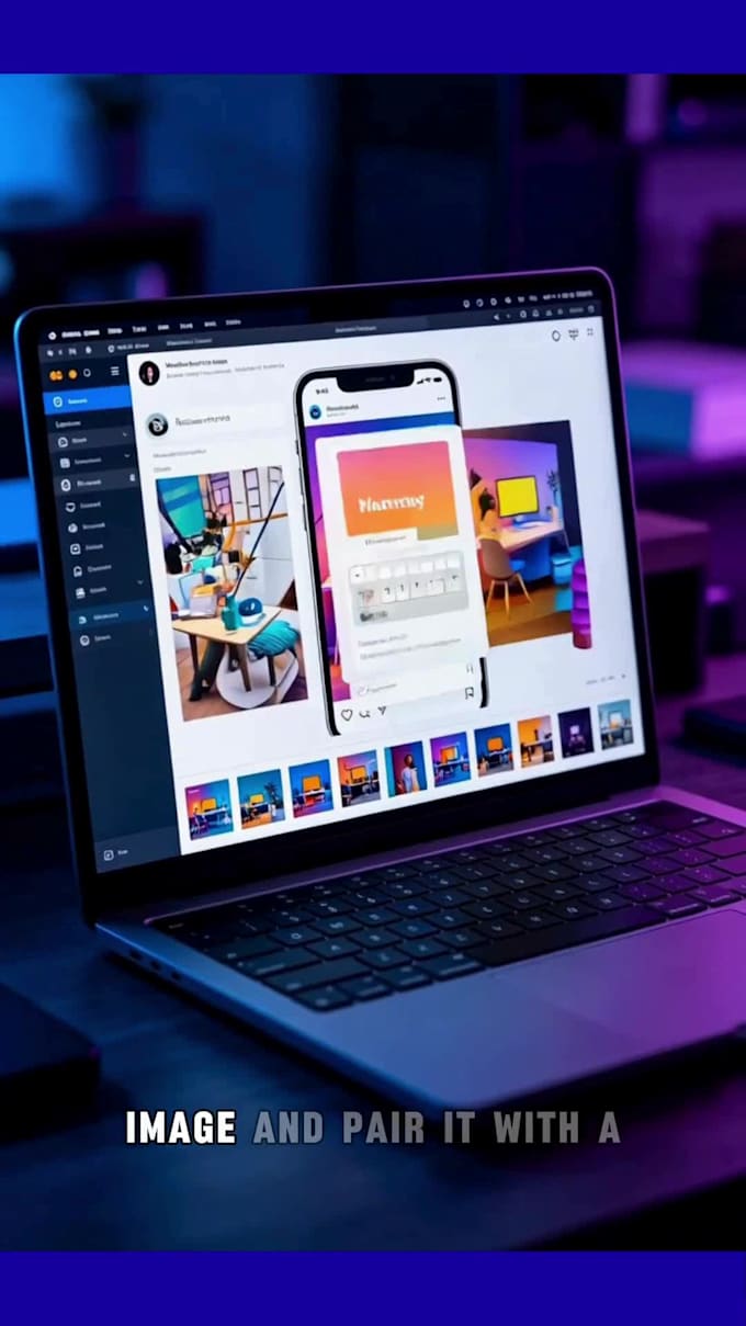 be your social media manager and content creator