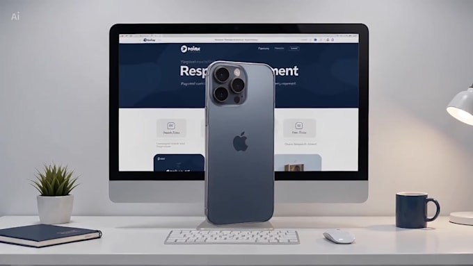 create a responsive landing page using HTML CSS bootstrap