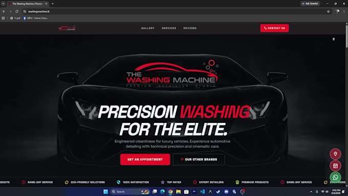 design and develop website