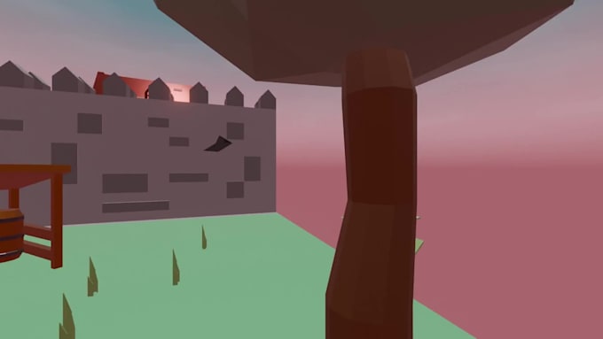 create low poly or stylized game environments