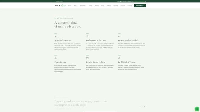 design a modern responsive website for your small business