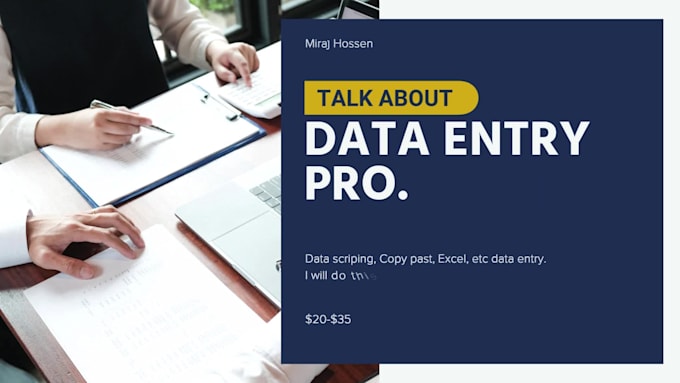 do data entry, copy paste, web scraping, PDF to excel