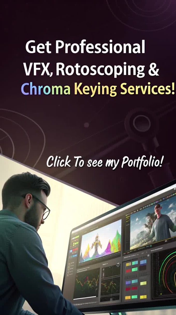do vfx, rotoscoping, chroma keying professionally