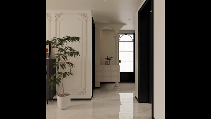 create luxury photorealistic interior renderings