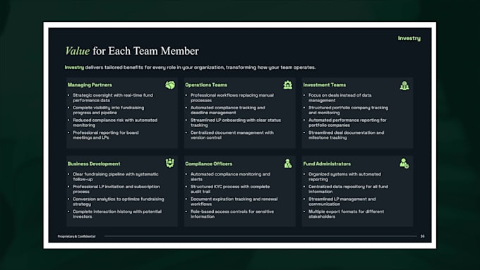 design mckinsey style corporate executive presentation