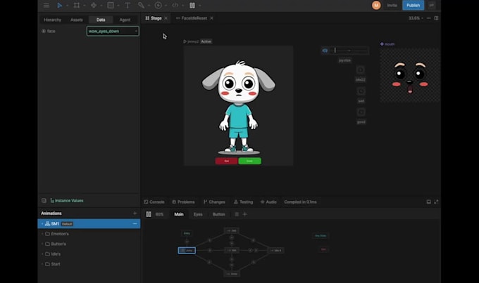 create interactive rive animations for your website or app