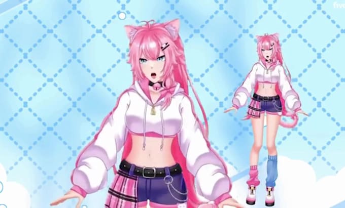 design and rig a live2d vtuber model ready for vtube studio streaming