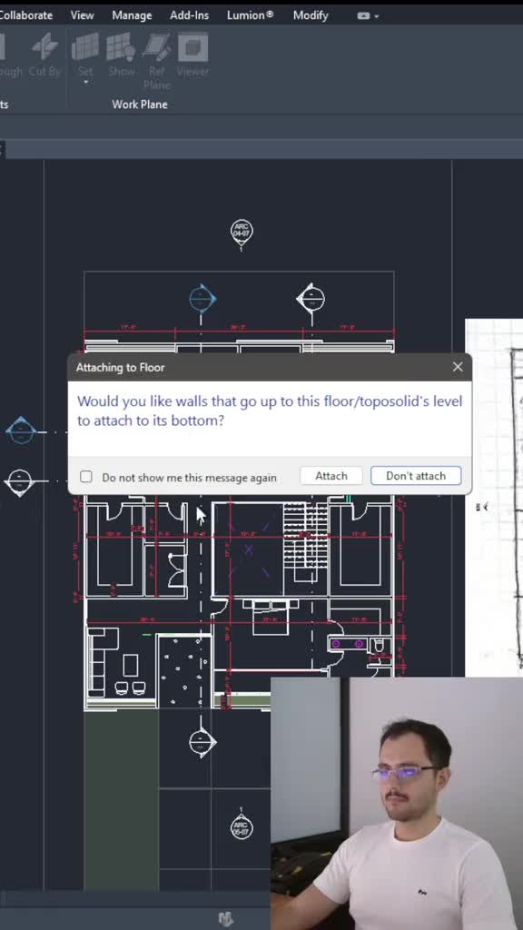 help you to create architectural 2d plans houses in revit