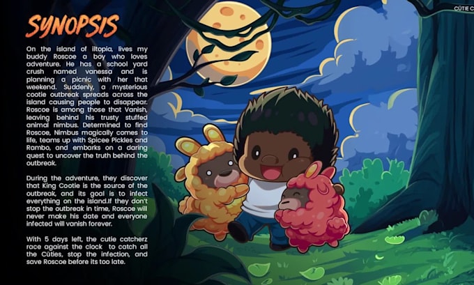 do your animated series pitch deck presentation for film