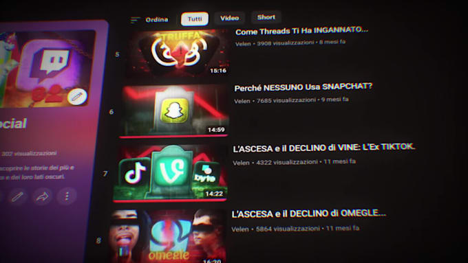 edit your youtube video in a mini documentary style