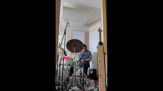 record professional drums sessions for your song,indie drums