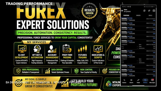 forex trading bot xauusd ea algo trading robot scalping bot