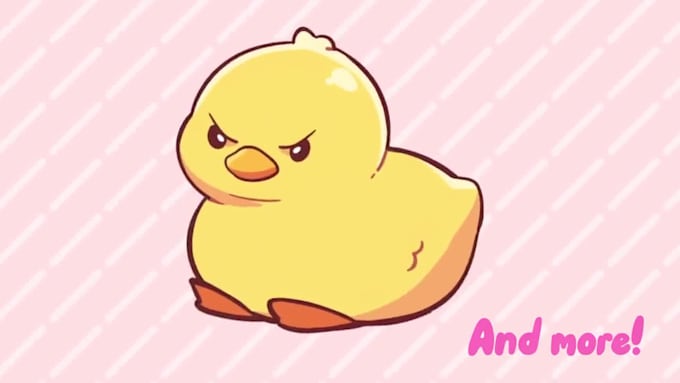 create a animal vtuber model, live2d vtuber model rigging, vtuber mascots live2d