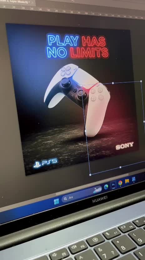 design a realistic 3d gaming product poster and render