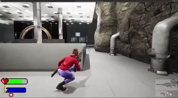 develop 2d, 3d, mobile, PC and web games in unity or unreal engine
