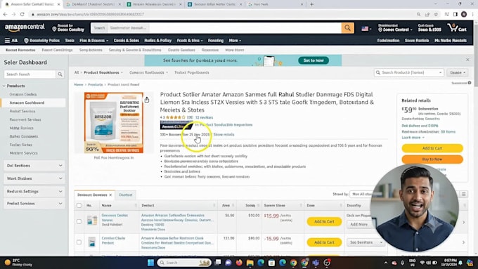 set up and optimize your amazon seller central listings