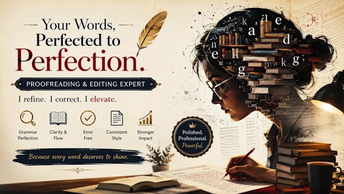 proofread and edit articles