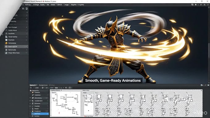 rig and animate your 2d game character in spine 2d or moho