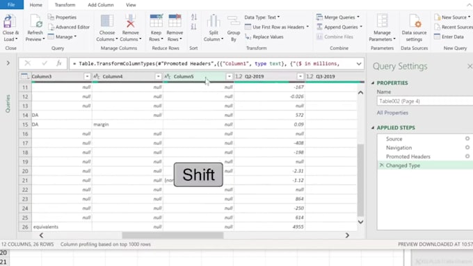 pdf to excel cleanup