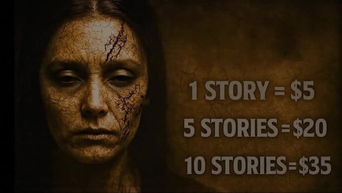 write a disturbing short horror story