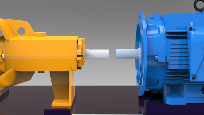create a 3d animation to explain how your machine works