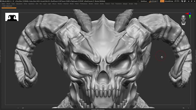 sculpt custom 3d character models for 3d printing in stl