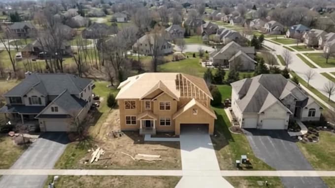 create realistic ai house construction timelapse videos