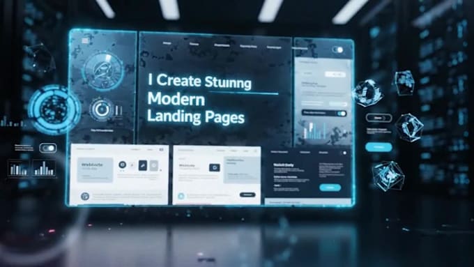 design a high converting landing page using ai and modern code