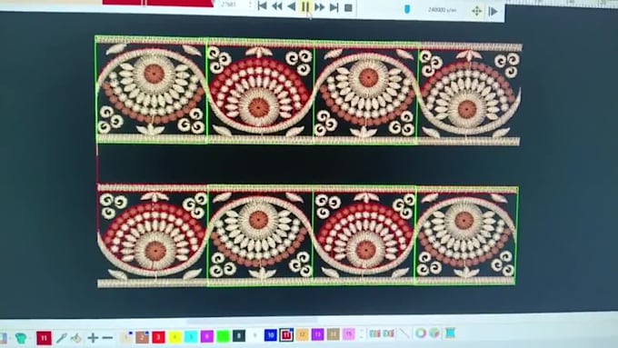 create high quality embroidery into dst, pes, jef, all file